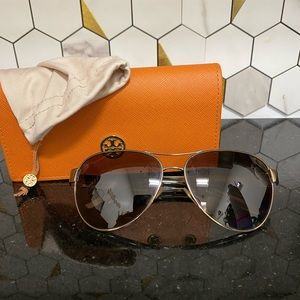Tory Burch aviator sunglasses